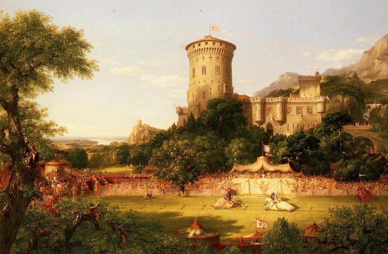 Thomas Cole The Past Germany oil painting art